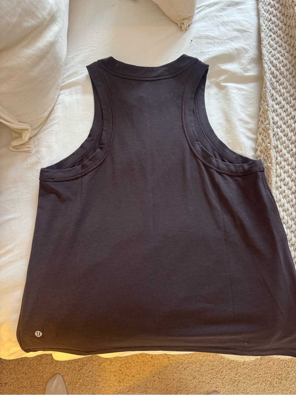 lululemon athletica Jersey Training Tank Top in Sequoia